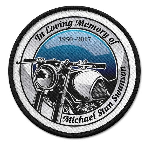 Classic Rider In Memory Of Patch - Celebrate Prints