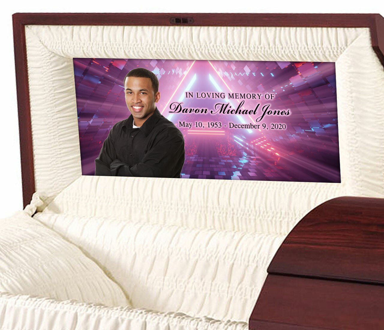 Custom Casket Panel Insert - Portal Design - Celebrate Prints