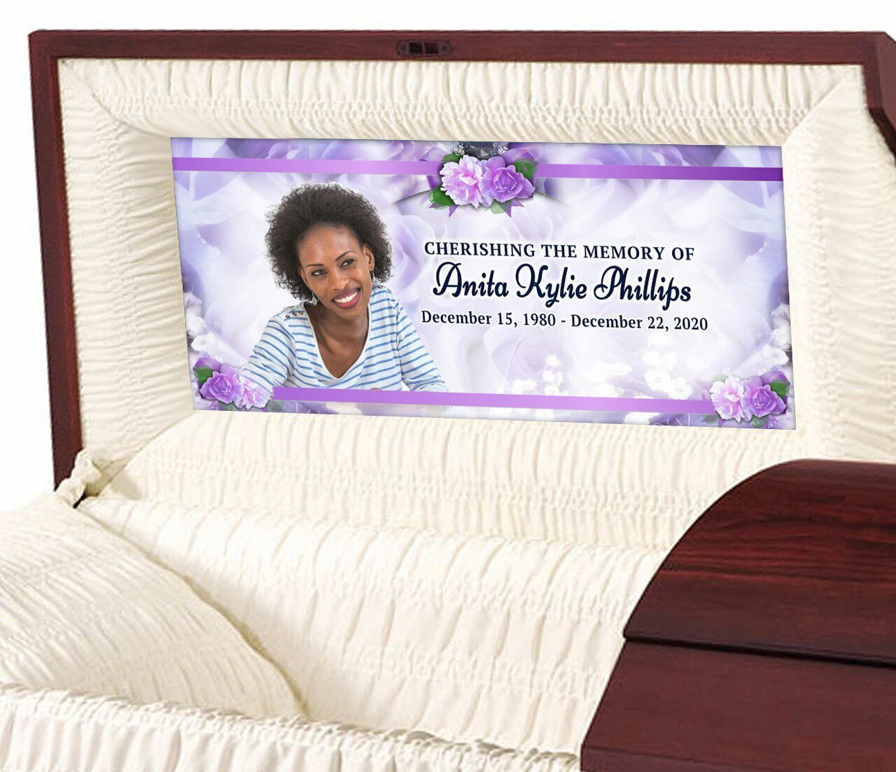 Custom Casket Panel Insert - Rapture Design - Celebrate Prints