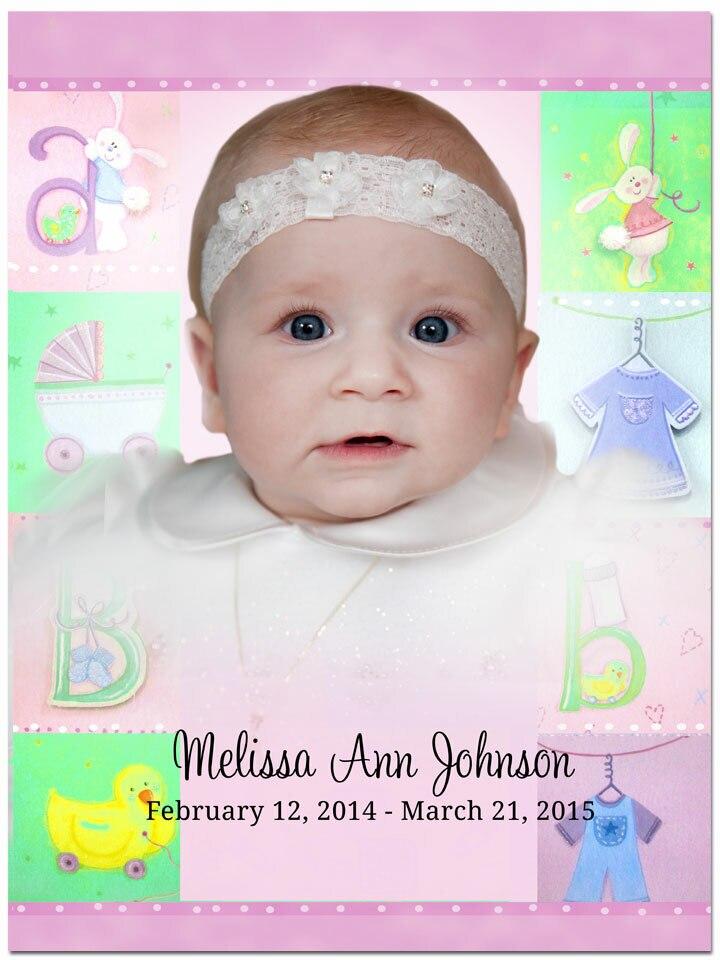 Darling Funeral Memorial Poster - Celebrate Prints