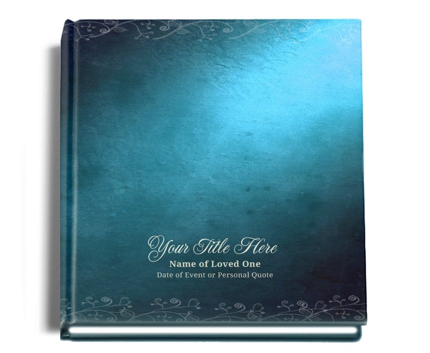 Devotion Perfect Bind Memorial Funeral Guest Book - Celebrate Prints