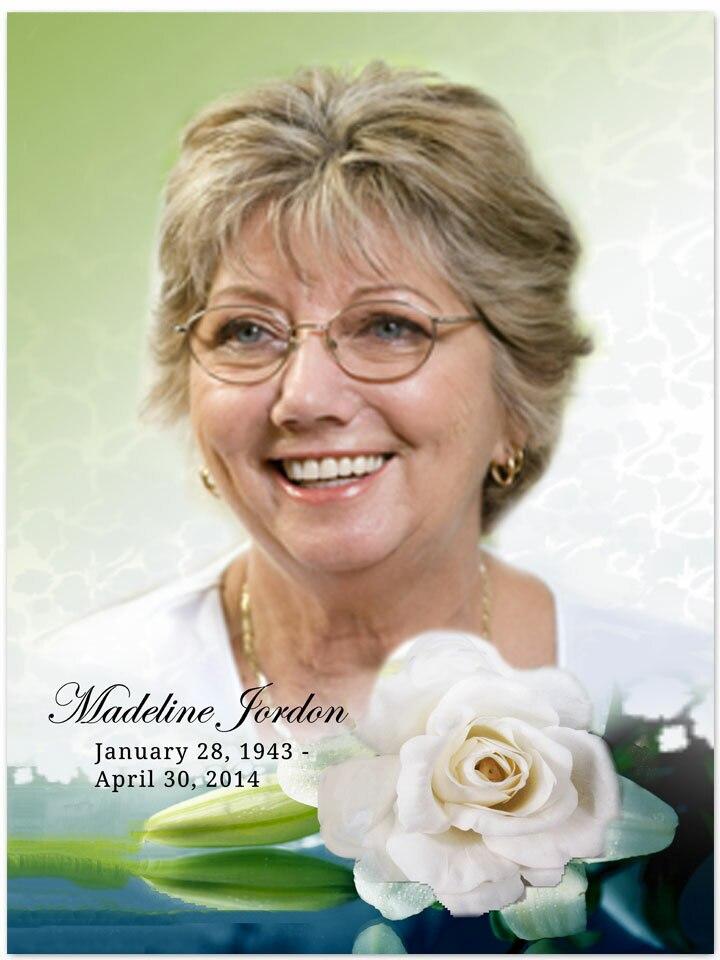 Divine Funeral Memorial Poster - Celebrate Prints