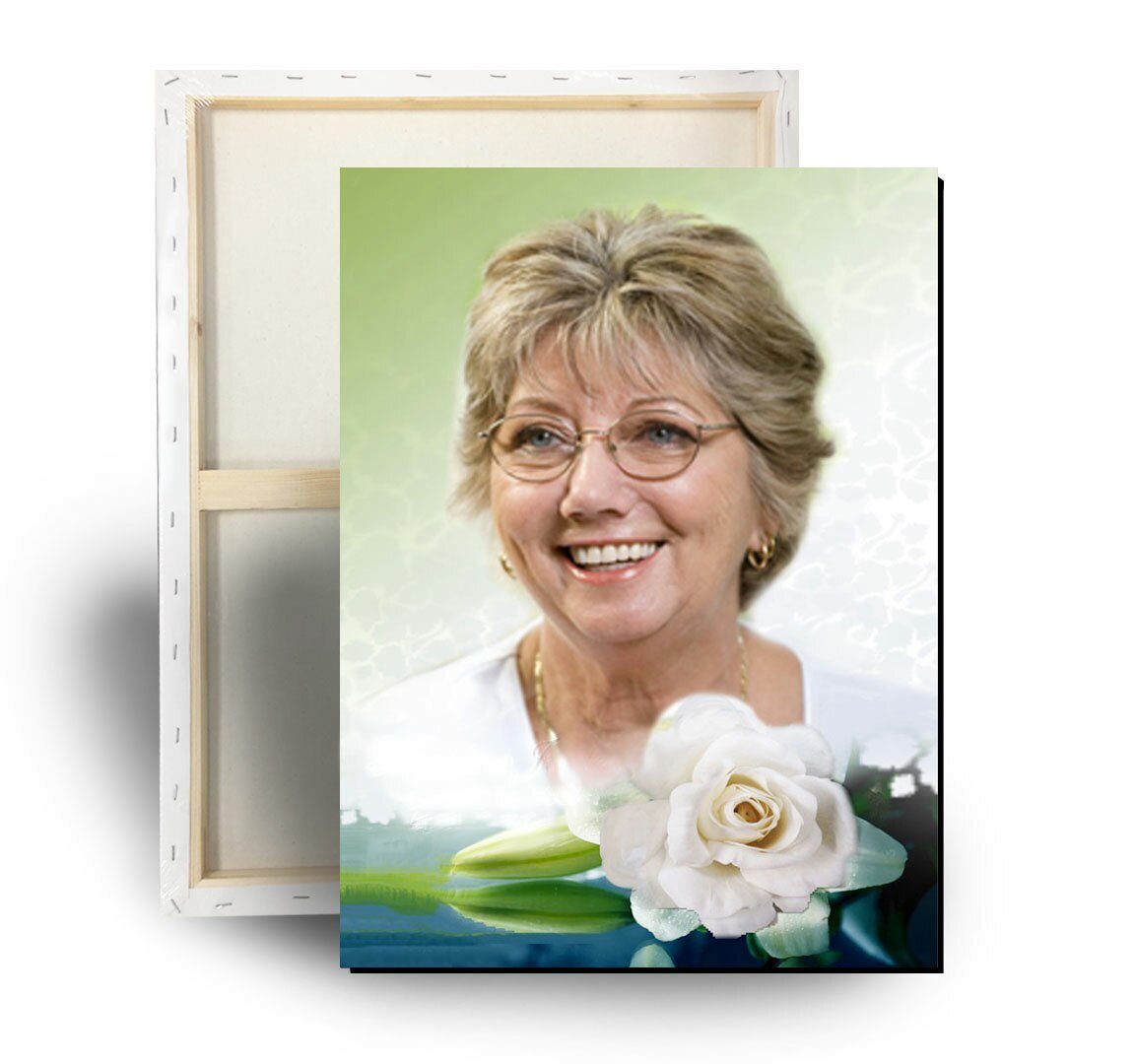 Divine Memorial Canvas Print - Celebrate Prints