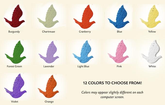 Dove Plantable Memorial Card (Pack of 25) - Celebrate Prints