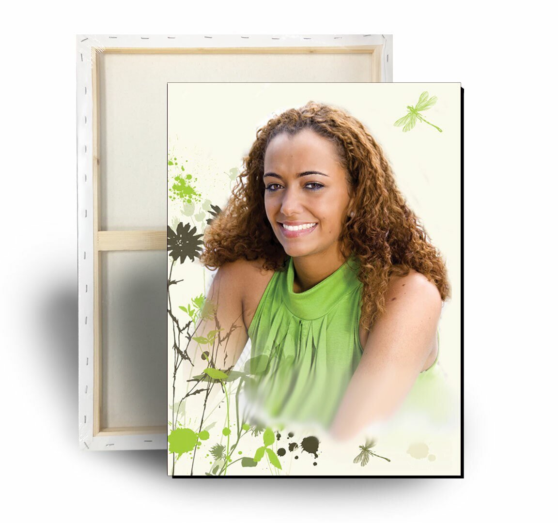 Dragonfly Memorial Canvas Print - Celebrate Prints