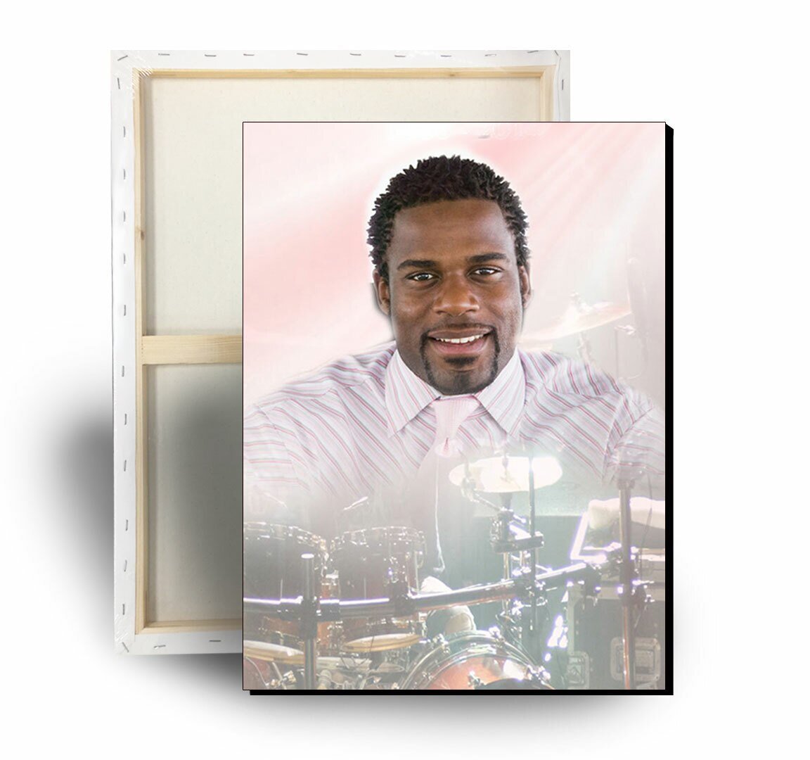 Drums Memorial Canvas Print - Celebrate Prints