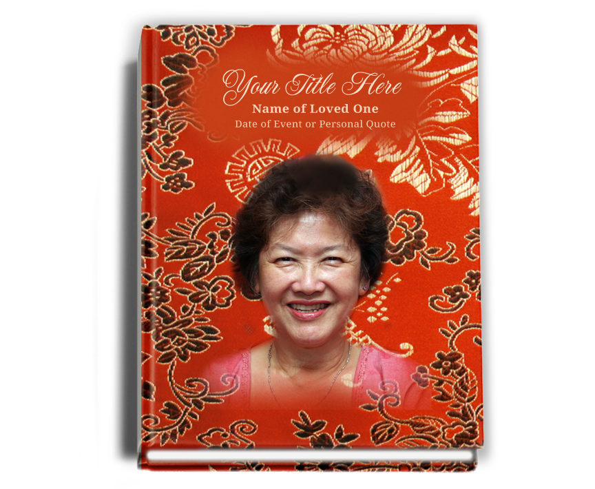 Dynasty Perfect Bind Funeral Guest Book