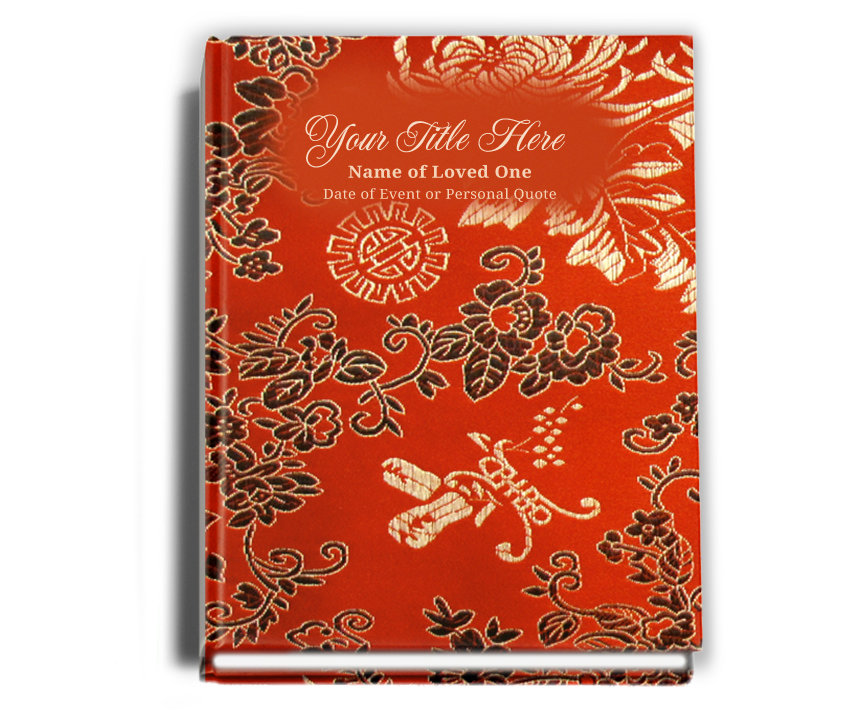 Dynasty Perfect Bind Funeral Guest Book