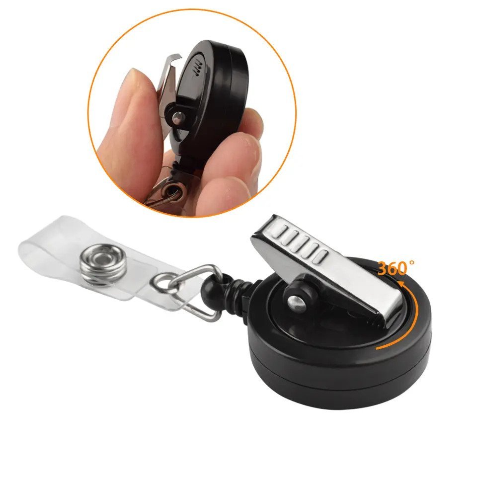 Educated Drug Dealer Acrylic Badge Reel Holder - Celebrate Prints