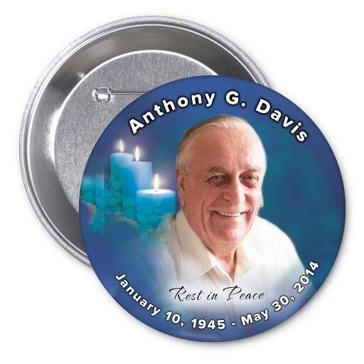 Enlighten Memorial Button Pin (Pack of 10) - Celebrate Prints