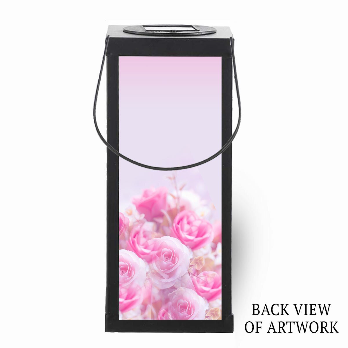 Faith Hope Love Solar Powered Memorial Lantern - Celebrate Prints