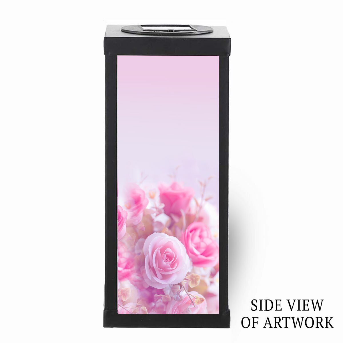 Faith Hope Love Solar Powered Memorial Lantern - Celebrate Prints