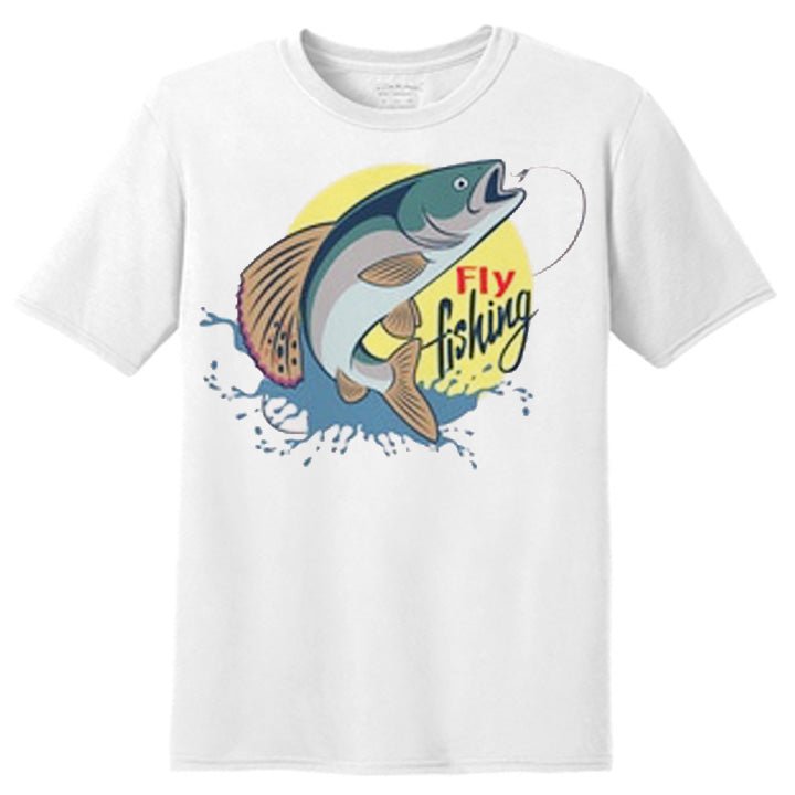 Fly Fishing Fisherman T-Shirt - Celebrate Prints