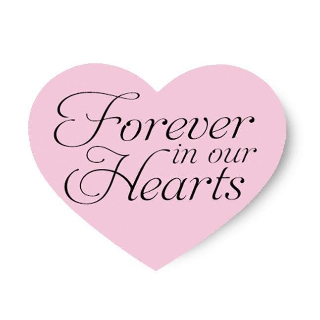 Forever In Our Hearts Share A Memory Remembrance Card (Pack of 25) - Celebrate Prints