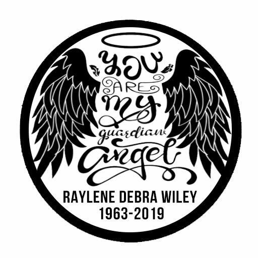 Guardian Angel B-W In Loving Memory Of Patch - Celebrate Prints