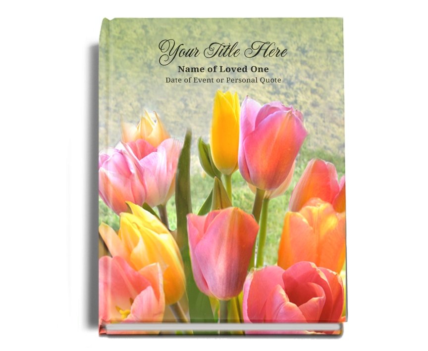 Harvest Perfect Bind Memorial Funeral Guest Book - Celebrate Prints
