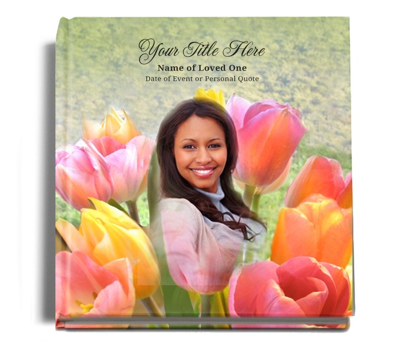 Harvest Perfect Bind Memorial Funeral Guest Book - Celebrate Prints