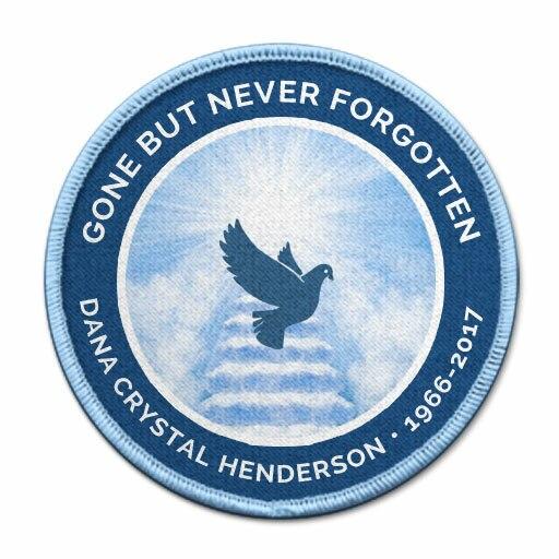 Heavenly Dove In Memory Of Patch - Celebrate Prints