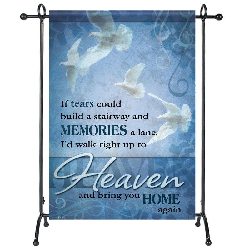 If Tears Garden or Cemetery Flag - Celebrate Prints