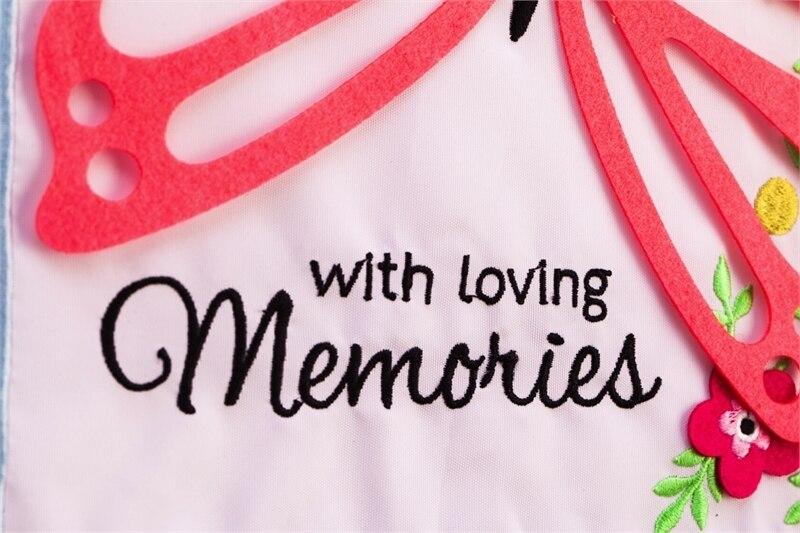 In Loving Memories Appliqué Memorial Garden Flag - Celebrate Prints
