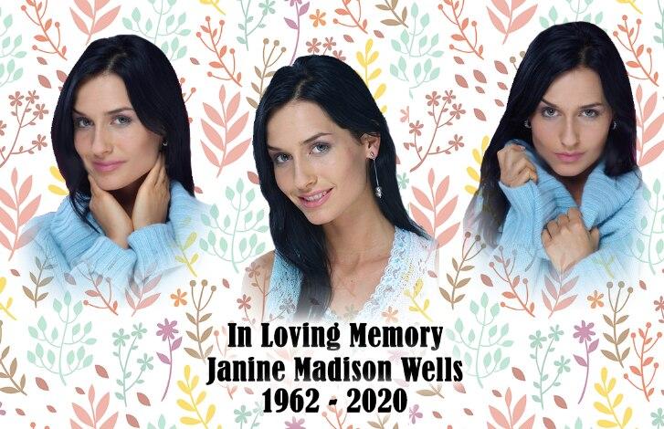 In Loving Memory Memorial Photo Flower Vase - Pastel Leaves - Celebrate Prints