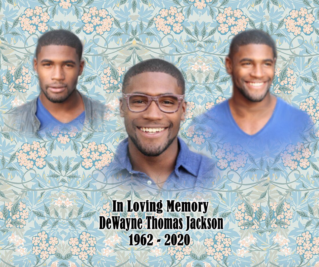 In Loving Memory Memorial Photo Flower Vase - Teal Florals - Celebrate Prints