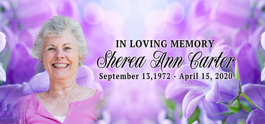 Lavender Flowers Custom Casket Head Panel Insert - Celebrate Prints