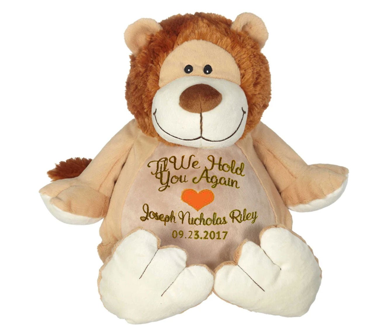 Lion King Memorial Stuffed Animal Urn - Celebrate Prints