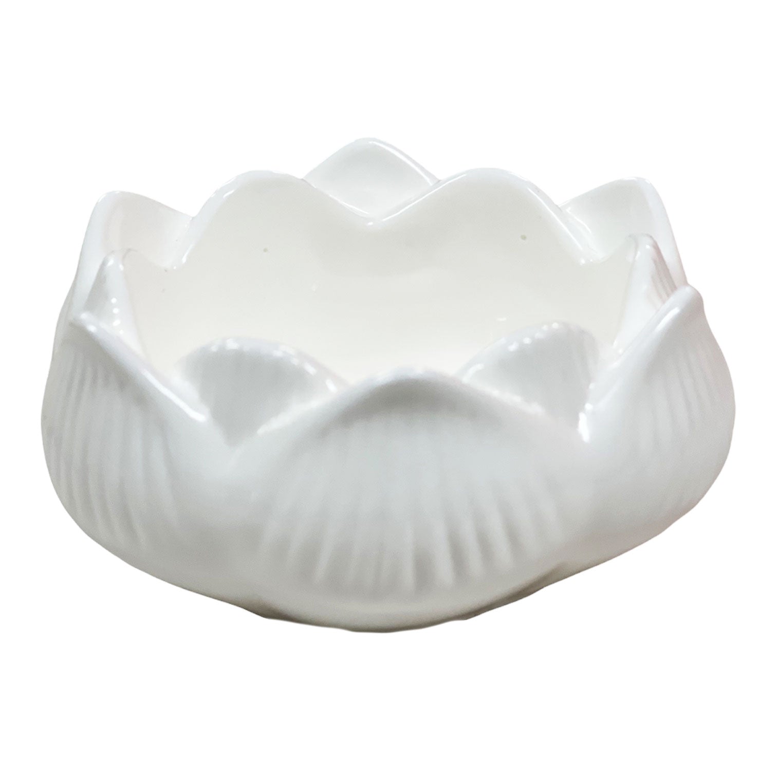 Memorial Flower Petals Votive Holder With Wax Candle - Celebrate Prints