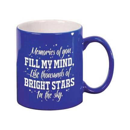 Memories of You In Loving Memory Ceramic Mug - Celebrate Prints