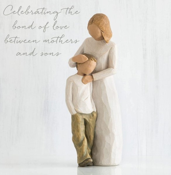 Mother & Son Willow Tree® Figurine - Celebrate Prints