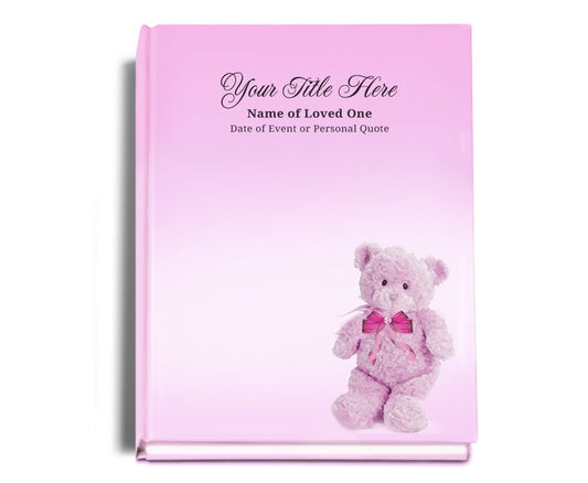 Nursery Perfect Bind Memorial Funeral Guest Book - Celebrate Prints