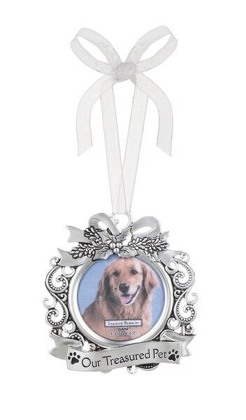 Our Treasured Pet Memorial Christmas Ornament - Celebrate Prints