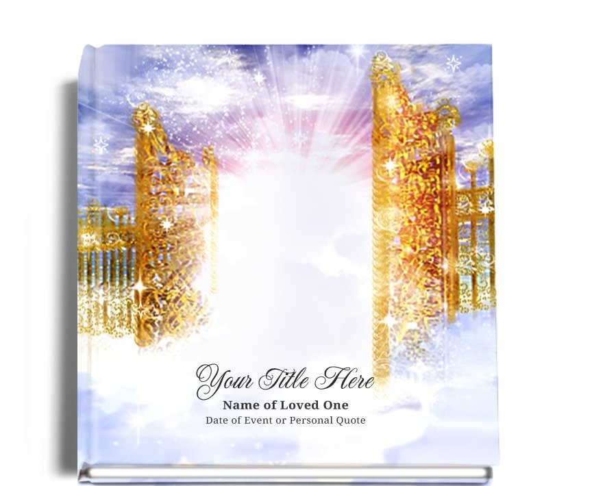 Pathway Perfect Bind Memorial Funeral Guest Book - Celebrate Prints
