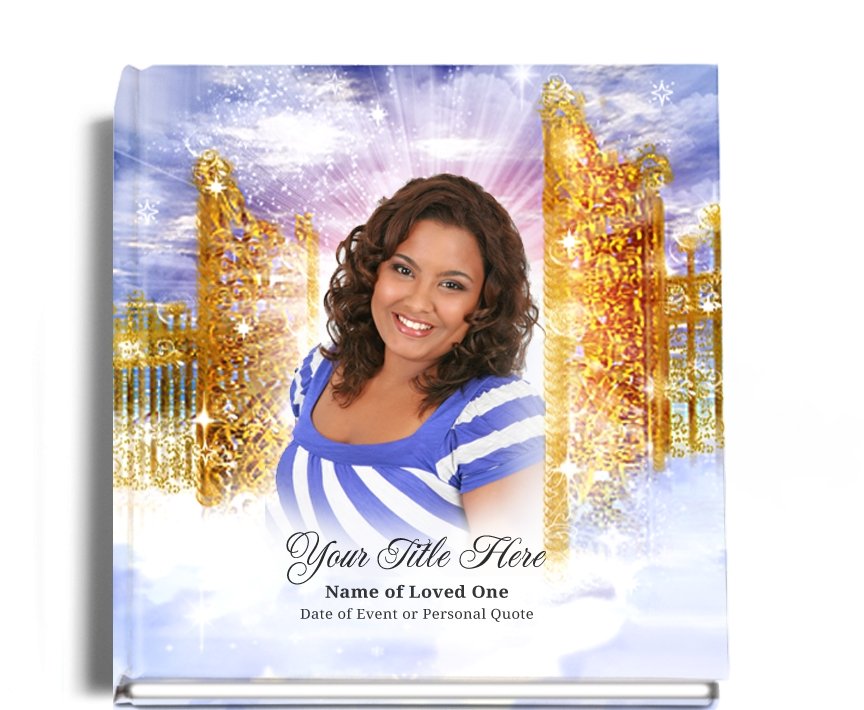 Pathway Perfect Bind Memorial Funeral Guest Book - Celebrate Prints