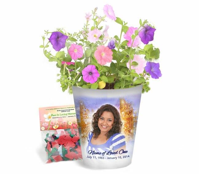 in loving memory plant pots Pathway Personalized Memorial Ceramic Flower Pot