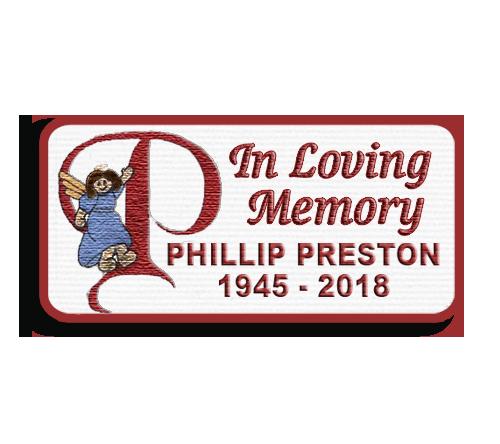 Personalized Angel Alphabet Embroidered In Memory Of Patch - Celebrate Prints