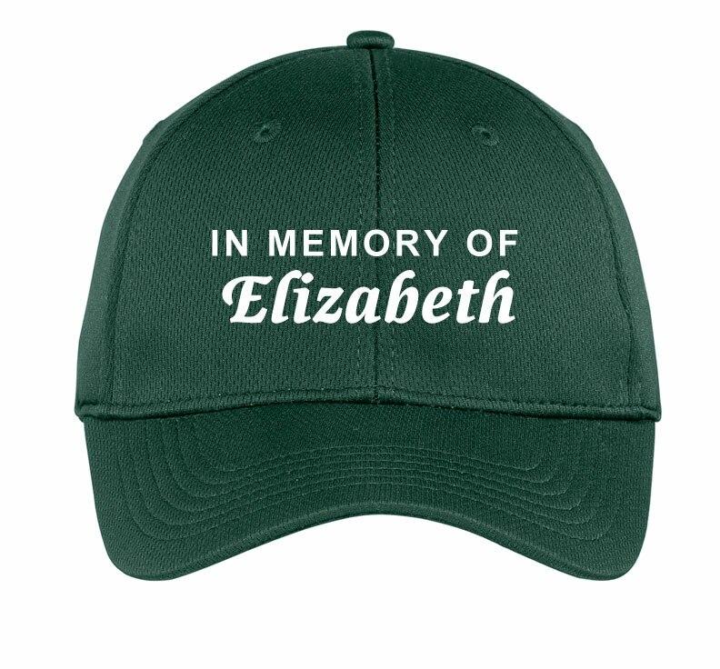 Personalized In Memory Of Baseball Cap - Celebrate Prints