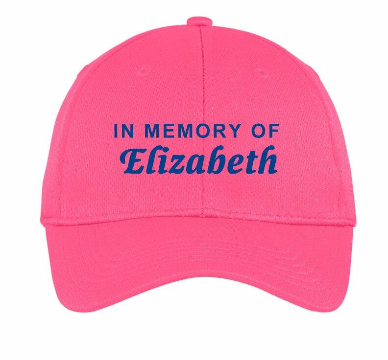 Personalized In Memory Of Baseball Cap - Celebrate Prints