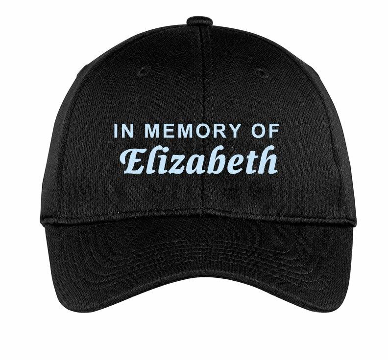 Personalized In Memory Of Baseball Cap - Celebrate Prints