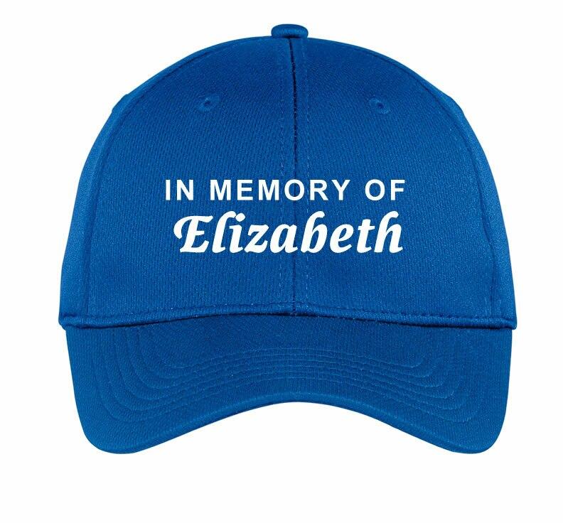 Personalized In Memory Of Baseball Cap - Celebrate Prints