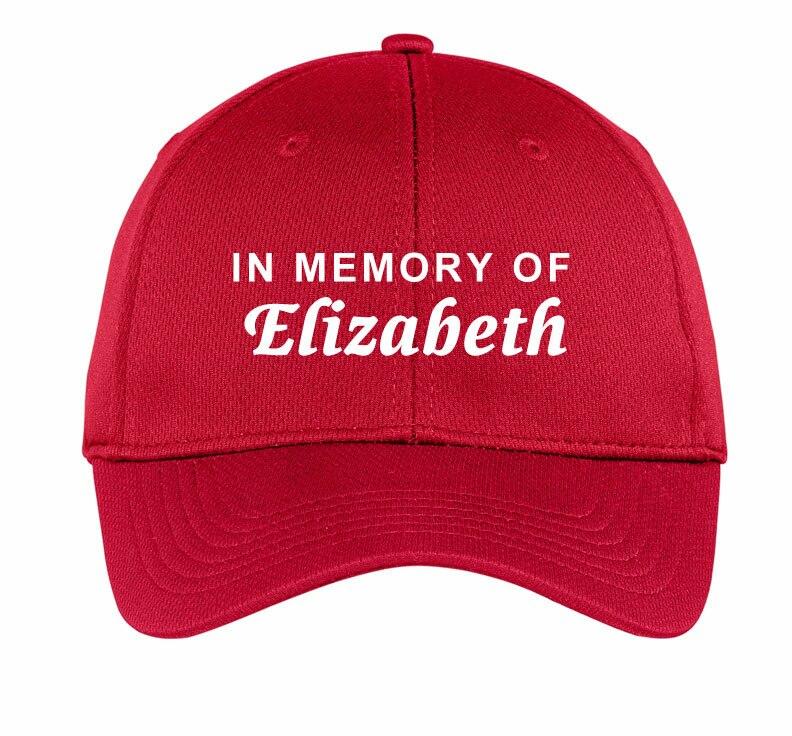 Personalized In Memory Of Baseball Cap - Celebrate Prints