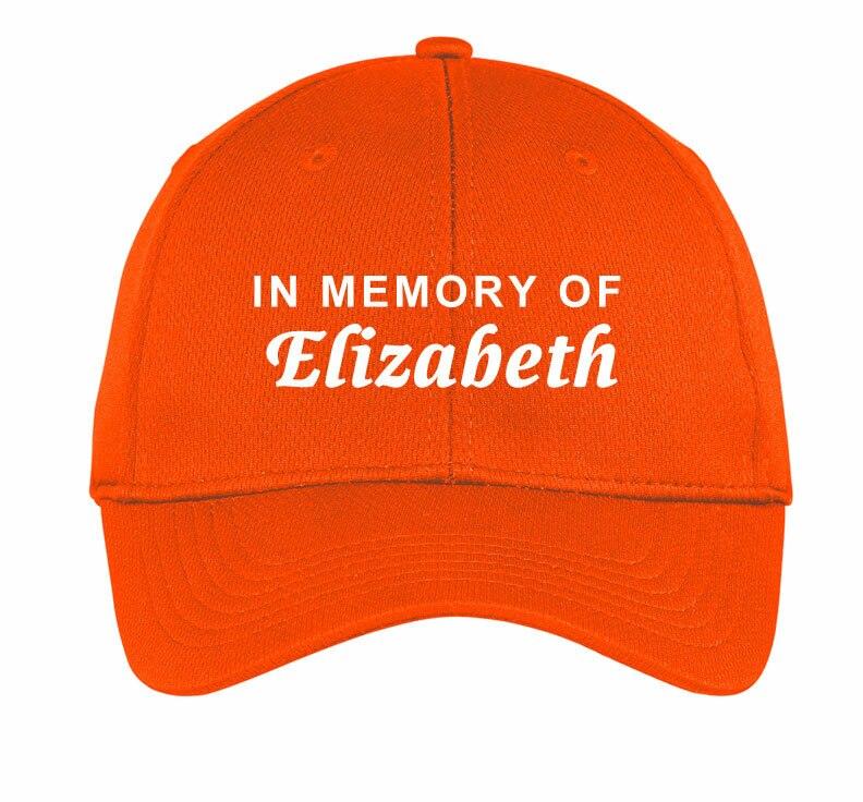 Personalized In Memory Of Baseball Cap - Celebrate Prints