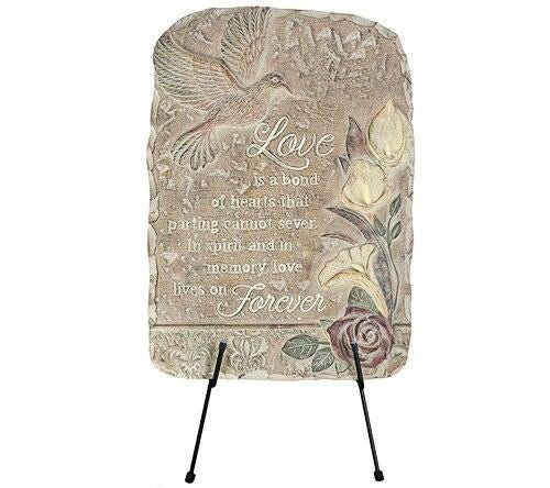 Personalized Love Bonds Memorial Garden Plaque - Celebrate Prints