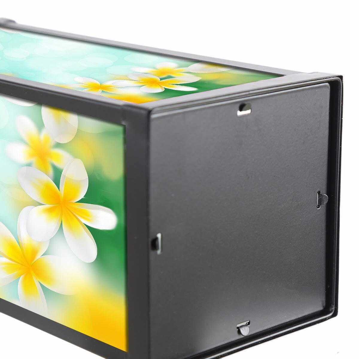 Plumeria Solar Powered Memorial Lantern - Celebrate Prints