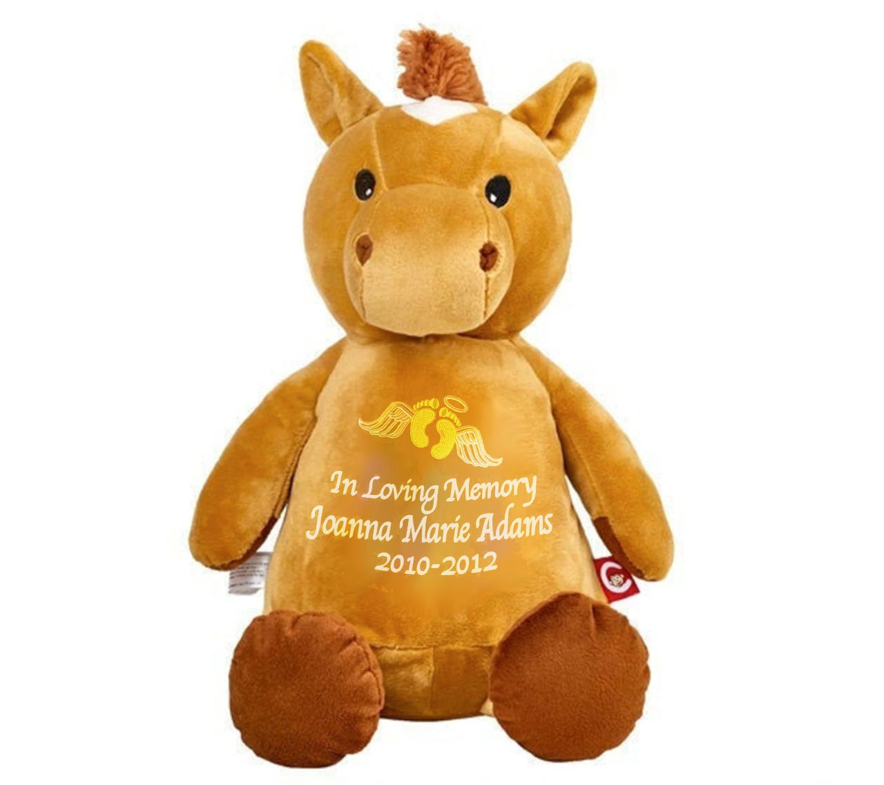 Pony Memorial Stuffed Animal Urn - Celebrate Prints