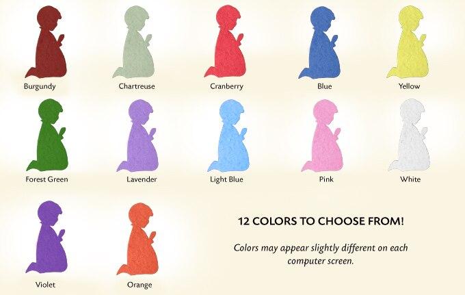 Praying Child Plantable Memorial Bookmark (Pack of 12) - Celebrate Prints