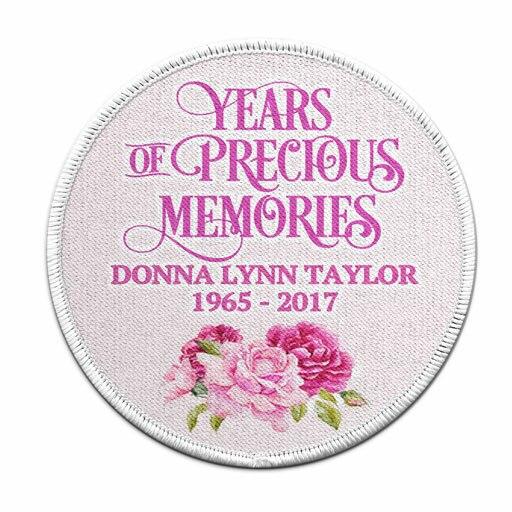 Precious Rose In Memory Of Patch - Celebrate Prints