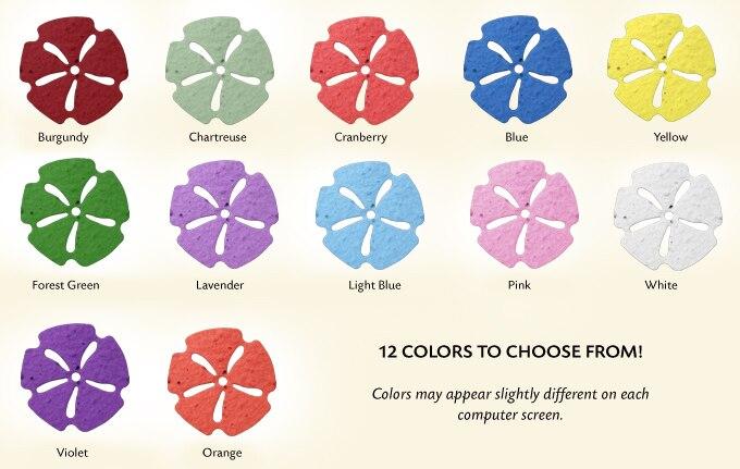 Sand Dollar Plantable Memorial Bookmark (Pack of 12) - Celebrate Prints