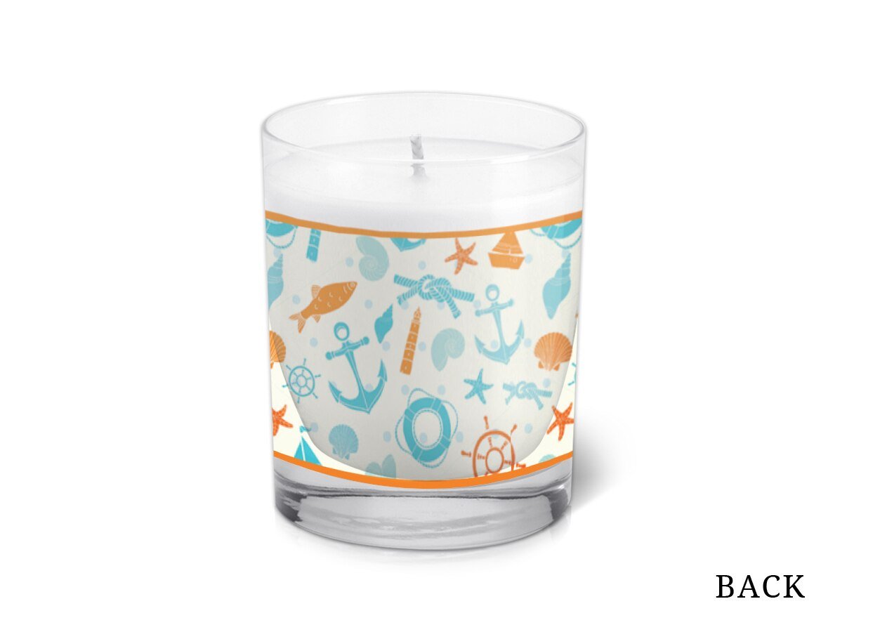 Seabreeze Personalized Votive Memorial Candle - Celebrate Prints